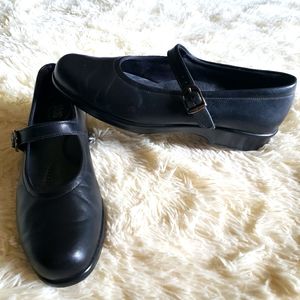 SAS tripad comfort black leather  loafer shoe